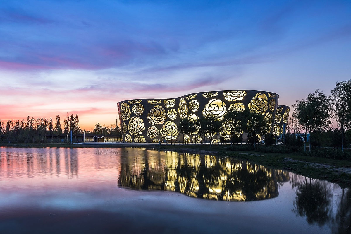 ROSE MUSEUM in Beijing, China SnupDesign