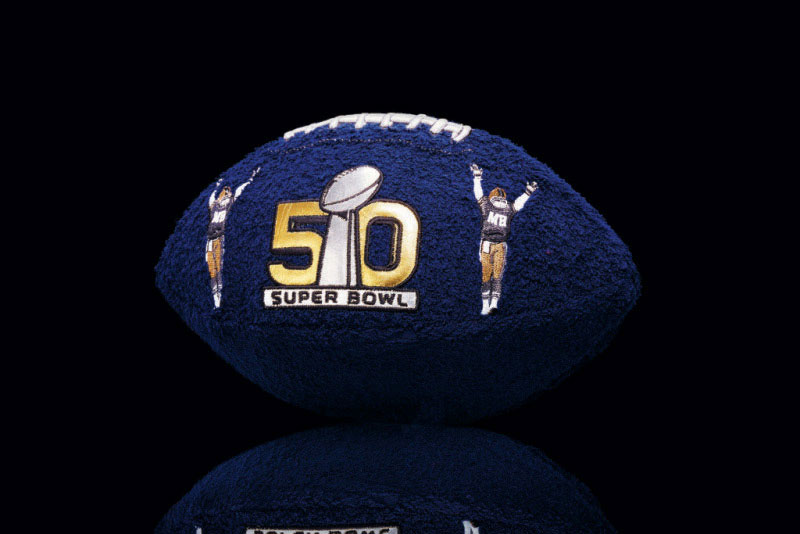 Specially Designed Footballs for Super Bowl 50