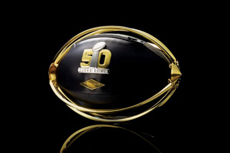 Specially Designed Footballs for Super Bowl 50