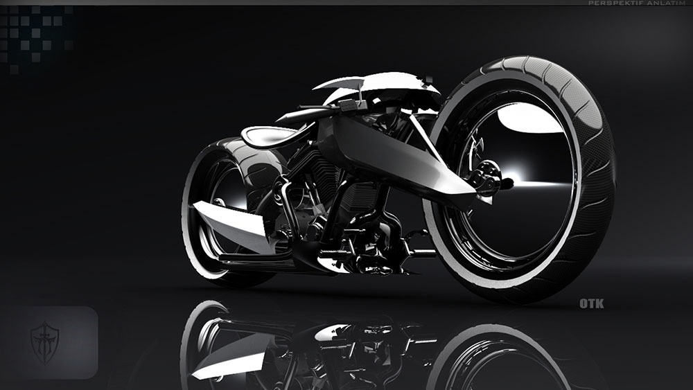 Sylvester Chopper Motorcycle Concept by Olcay Tuncay Karabulut