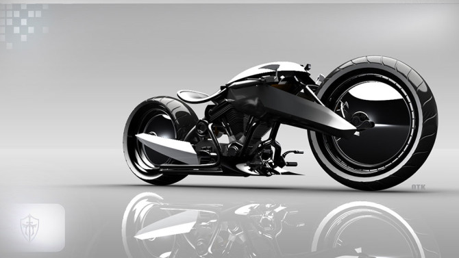 Sylvester Chopper Motorcycle Concept By Olcay Tuncay Karabulut Snupdesign