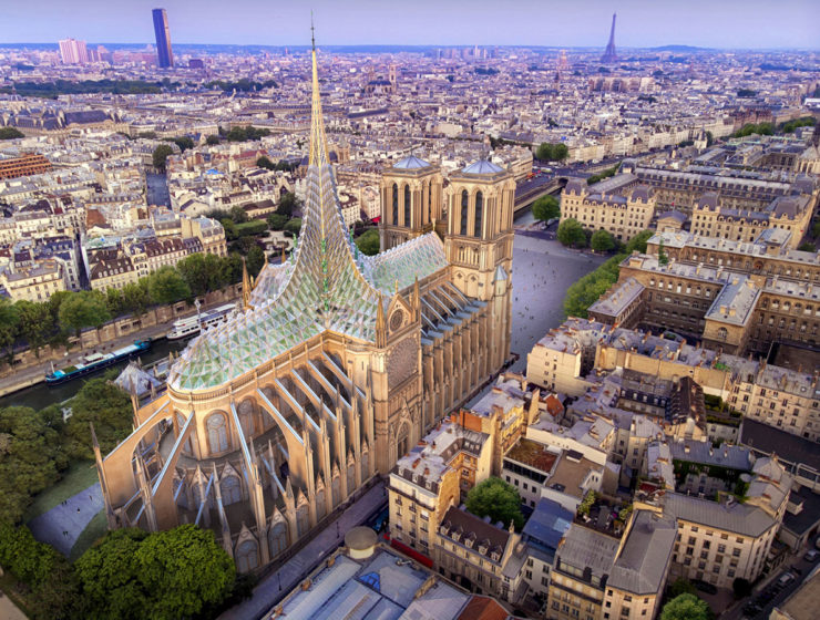 Palingenesis Project to Notre-Dame cathedral VCA