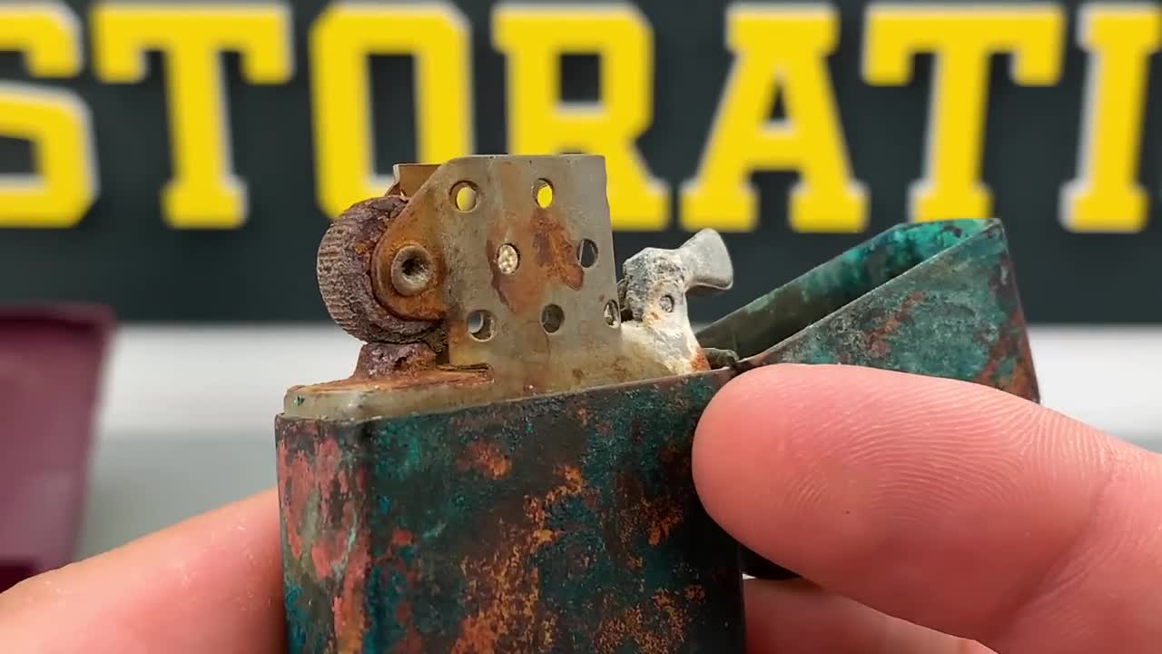 Old Zippo Lighter Restoration