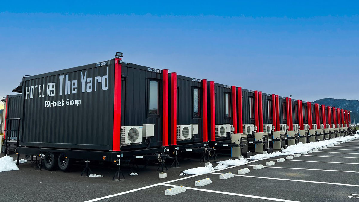 japan's container hotel