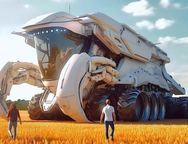 futuristic agricultural machines