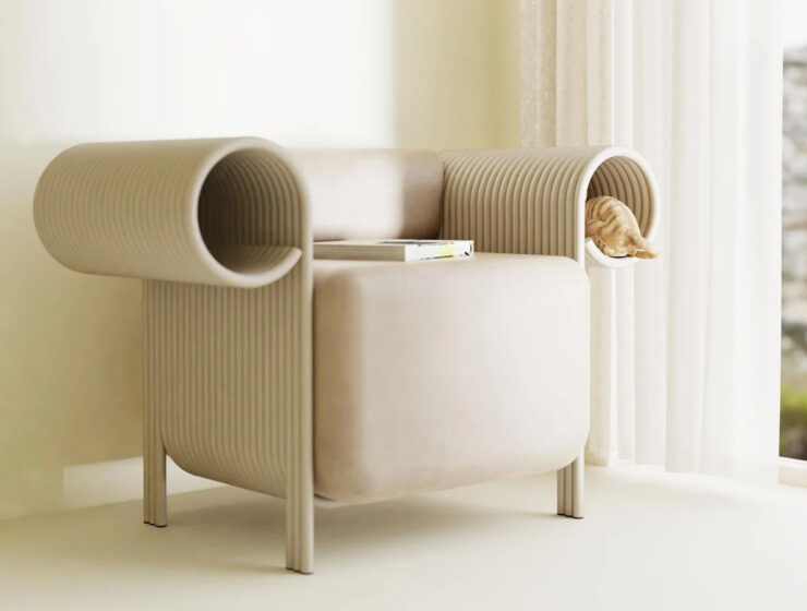 Armchairs Designed for Cats and Their Owners
